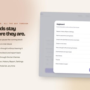 Focus Session Timer App for Deep Work, Pomodoro Tracker with Live Charts and Report, ADHD Productivity Planner, Offline Browser App image 19