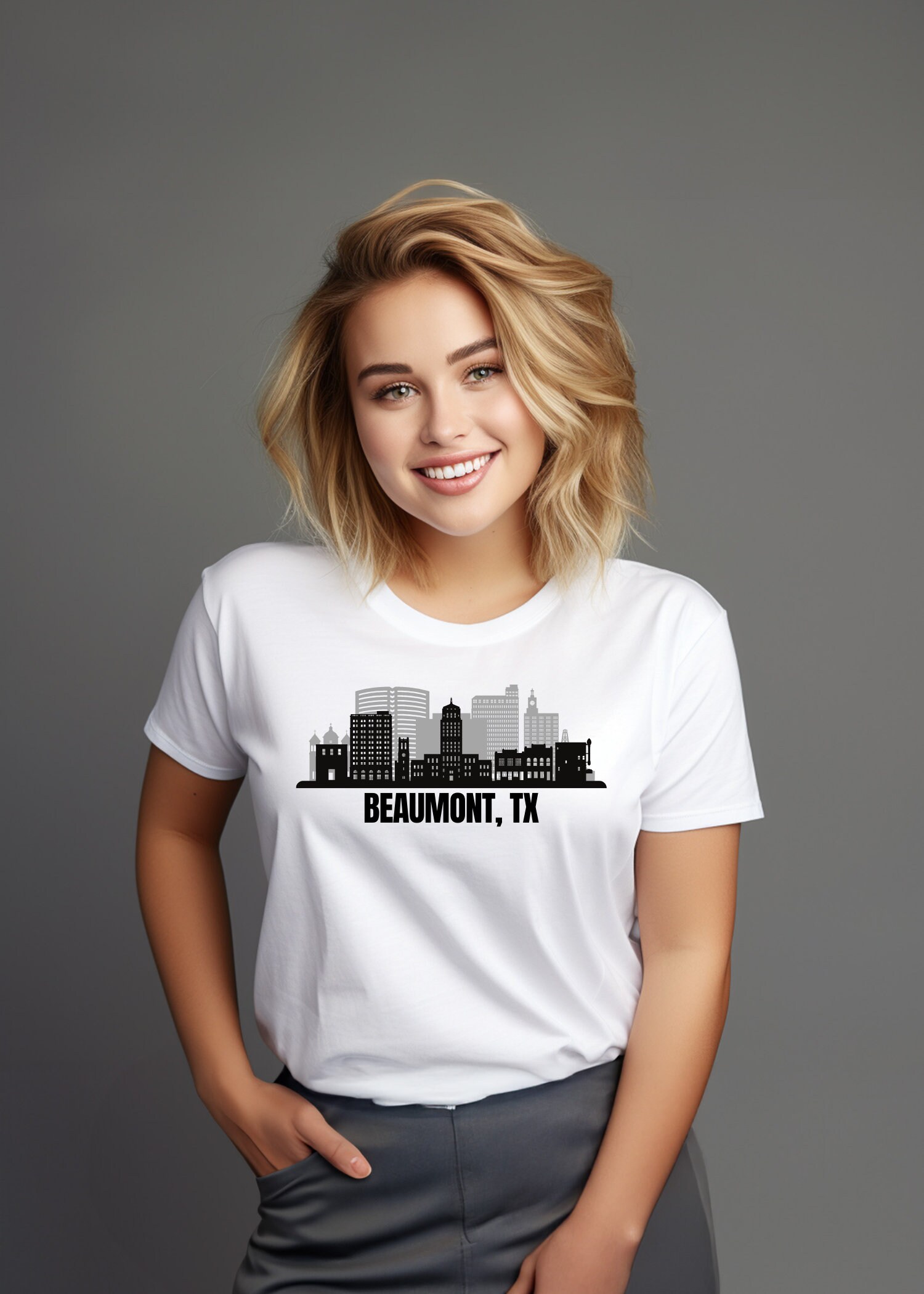 Texas City Skylines Dallas Houston Austin TX Digital Clip Cut PNG SVG