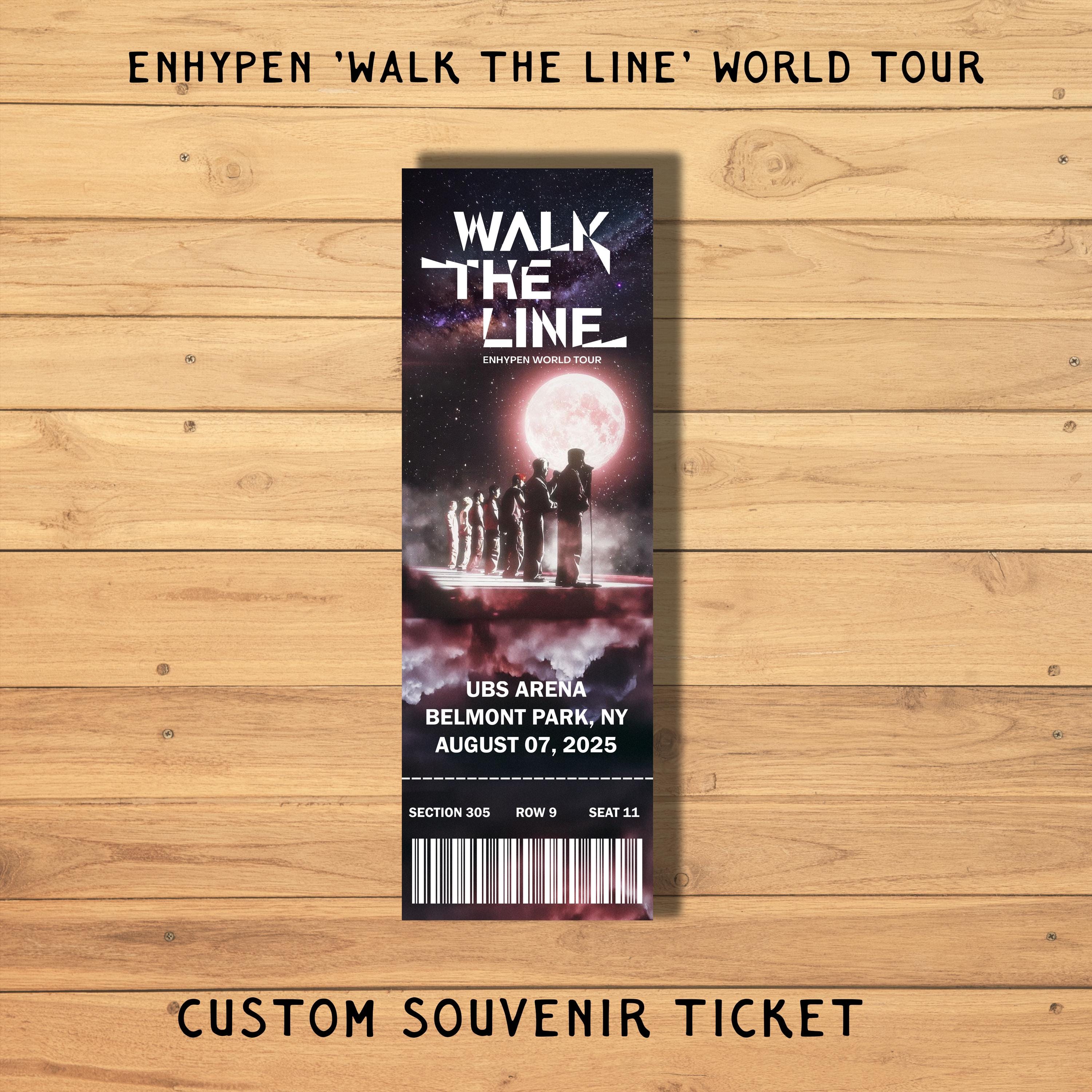 Enhypen Concert Ticket - Etsy Denmark