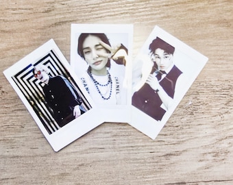 Mini impresiones polaroid personalizadas // Personalizadas // (Kpop, Anime, Celebridades, Familia)