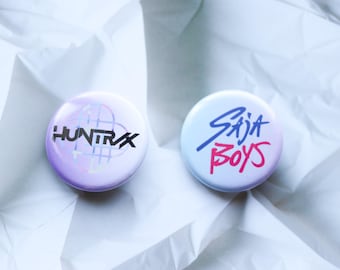 Botones pinback de Hunters and Demon Boys de 1,25"