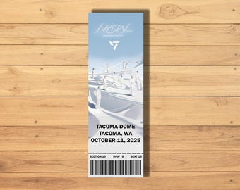 SVT NUEVO_ Boleto de recuerdo físico personalizado