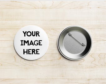 Botones redondos personalizados de 1,25 pulgadas: regalos personalizados