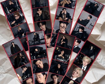 Tiras fotográficas conceptuales de la mafia de Ateez Golden Hour (Parte 4)