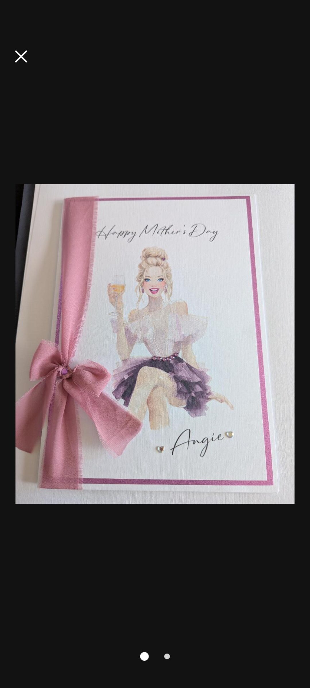Handmade Personalised Birthday/mothers Day Cards - A5 & A4 Fully ...