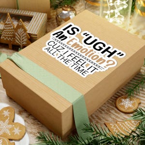 Stickers émotion drôles, décalcomanies pour ordinateur portable, cadeau pour des amis, soins personnels, décoration humoristique, Stickers humeur