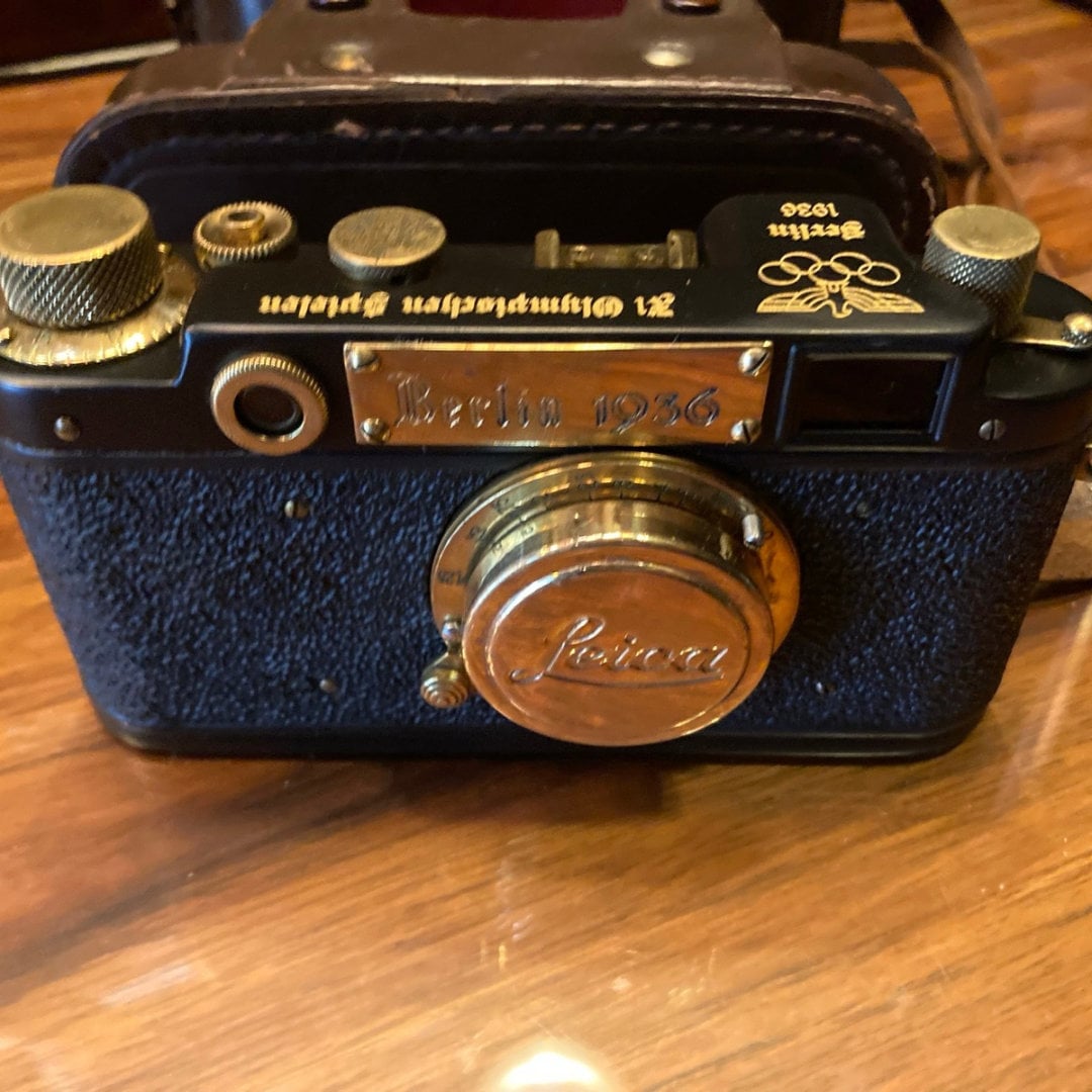 バルナックライカ、レンズ　ゴールド　OLYMPIADA BERLIN 1936 バルナックライカ、レンズ ゴールド OLYMPIADA BERLIN 1936
