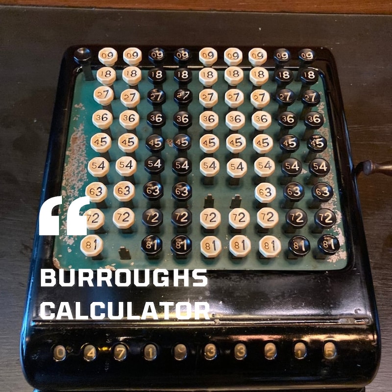 Antique Adding Machine - Etsy