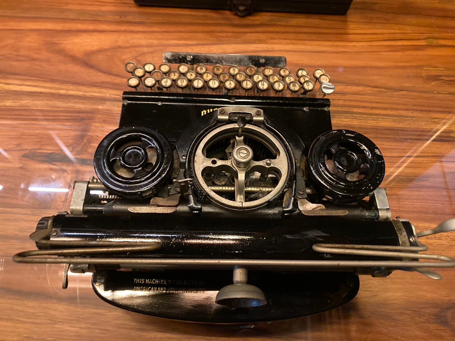 アンティーク ハモンド 折りたたみ式マルチプレックス タイプライター