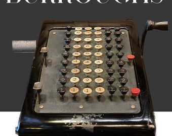 Old Vintage Burroughs Ten Key Calculator - Etsy