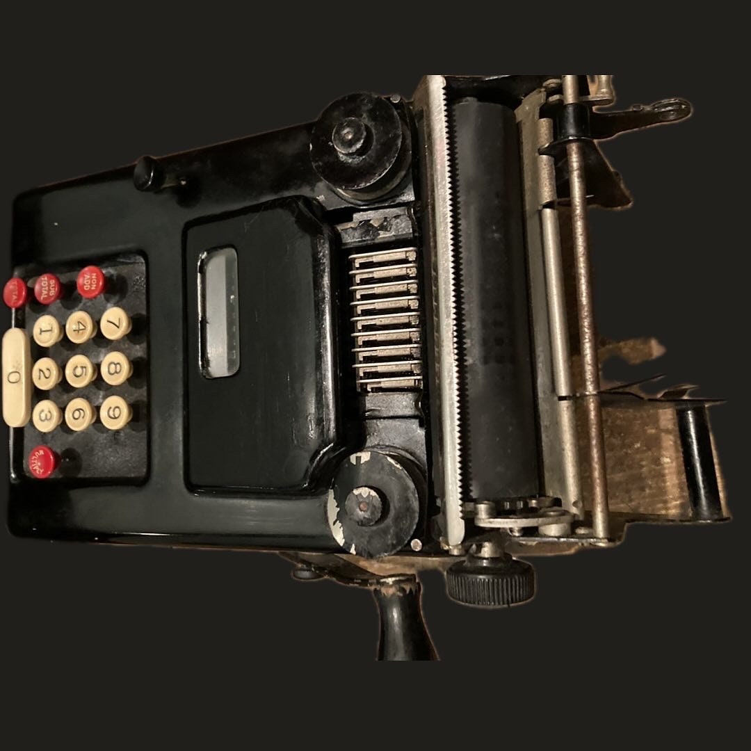 Rare Antique Remington Rand Calculator - Fully Functional 1900s