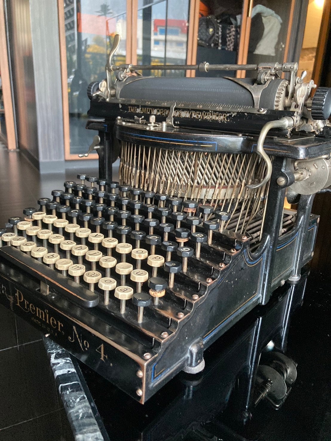 Smith Premier No.4 デスクトップ タイプライター Smith Premier No.4