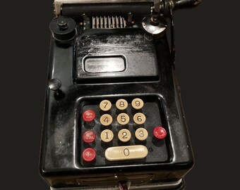 Rare Antique Remington Rand Calculator - Fully Functional 1900s