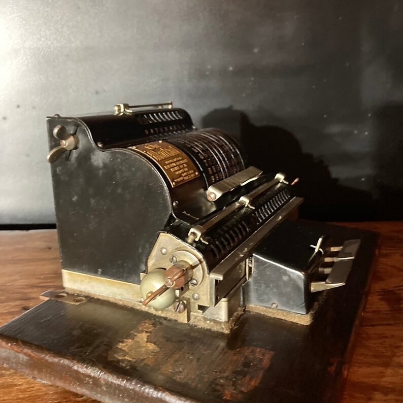 Antique 1916 Marchant Adding Calculating Machine - Etsy