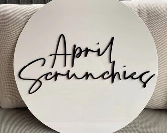 Custom Acrylic Business Sign | Business Logo Sign | Acrylic Logo Sign | Acrylic Wall Art | Office Sign