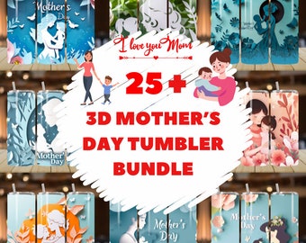 25+ Mama Affirmationen Sublimation Tumbler Wrap, 20oz Muttertag Tumbler, digitaler Download PNG, Mama Blumen Wrap, Mama Geburtstagsgeschenk