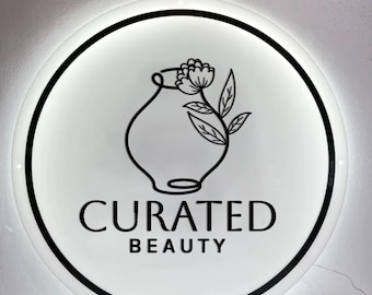 Benutzerdefiniertes 3D-Business-Logo-Zeichen, von hinten beleuchtetes Schild, von hinten beleuchtetes Logo-Schild, benutzerdefiniertes Acrylschild