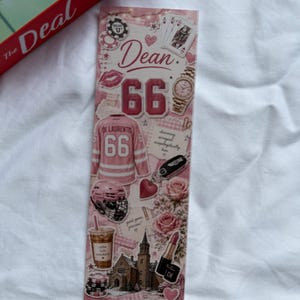 Off College Lesezeichen | Die Punktzahl inspiriert | Hockey Romanze Geschenk | Sport Romantik | Bücherwurm Lesezeichen | Lesergeschenk