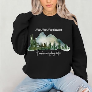 Hoa Hoa Hoa Hoa Season Twilight Unisex Heavy Blend™ Crewneck Sweatshirt