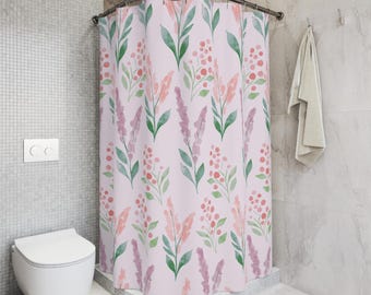 Floral Wildflower Shower Curtains