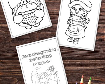 Thanksgiving Coloring Pages for Kids