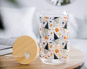 Halloween Sipper Glass, 16oz