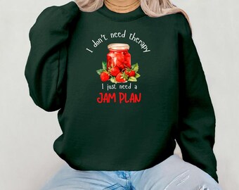 I don't need therapy, I just need a JAM PLAN Unisex Heavy Blend™ Crewneck Sweatshirt