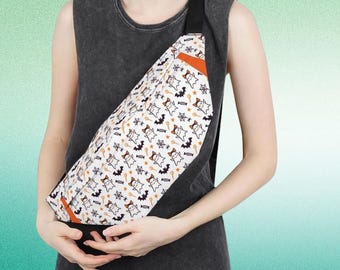 Halloween Ghost Large Fanny Pack