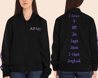ARMY I Stan... Women's Bomber Jacket (AOP)