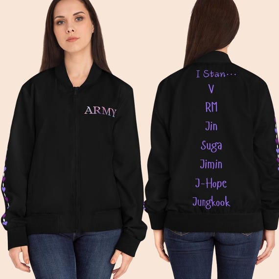 ARMY I Stan... Women's Bomber Jacket (AOP)