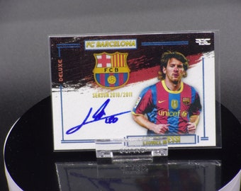 Custom Card Lionel Messi FC Barcelona Season 2011