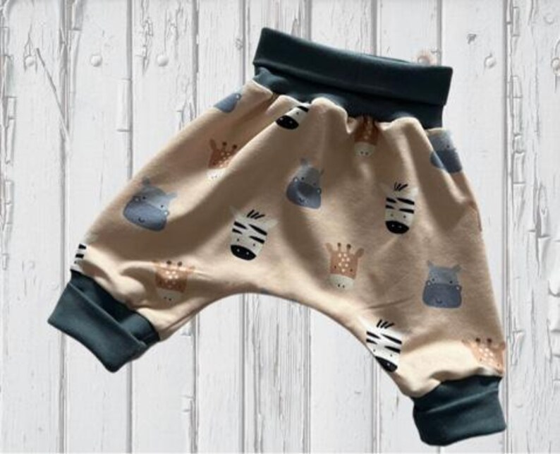 Bloomers 56/62, Baby Pants, Children, Handmade, Organic Jersey, Gift