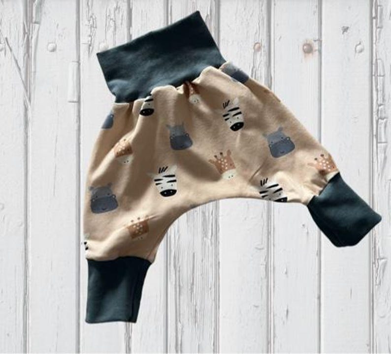 Bloomers 56/62, Baby Pants, Children, Handmade, Organic Jersey, Gift