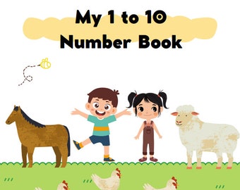 Mon carnet de chiffres de 1 à 10 | Livres numériques pour enfants