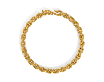 24k gold bracelet- authentic 24 ゴールド- 本物 Solid 24k Gold Bracelet//sizable 24k Gold Bracelet//24k Gold