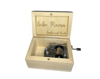 Carillon Personalizzato In Legno Con Musica Spotify E Foto, Regalo Per San Valentino E Anniversario, Scatola Musicale Incisa