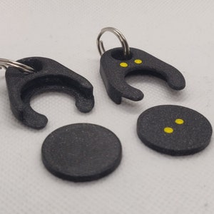 Squashball Cart Coin | Black | Squash Gadget