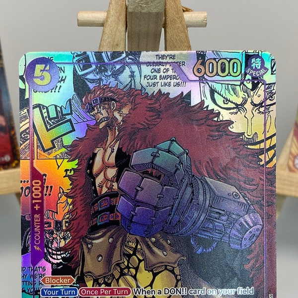 Eustass "Captain" Kid (OP05-074) (V3) - Awakening of the New Era - One Piece Proxy Card