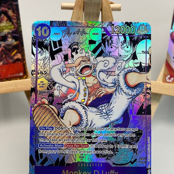 Gear 5 Monkey D. Ruffy - Awakening of the New Era - Personalisierte Proxy Karte