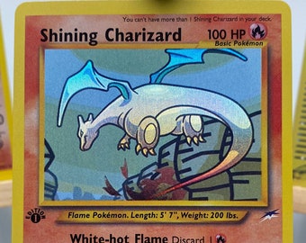 Shining Charizard 107/105 - Neo Destiny - Pokemon Proxy Card