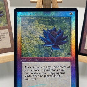 Black Lotus Beta / 30th / Unlimited MTG Proxy Karte Bild 1