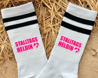 Socks Stable Day Hero Sports Socks Gift for Horse Girl Fill Advent Calendar