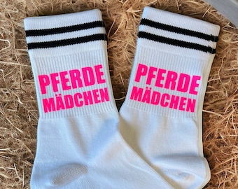 Socks horse girl sports socks gift for horse lovers