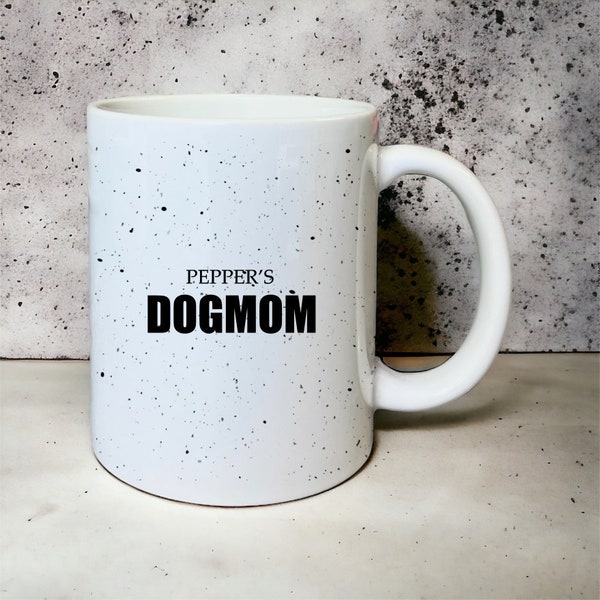 Mug DOGMOM for dog owners gift for Mother's Day