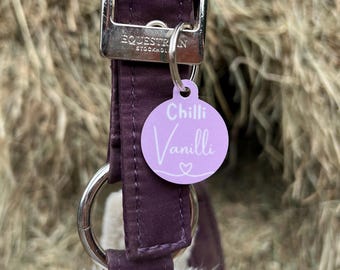 Brand pendant horse, halter tag, gift rider, dog tag, pendant collar, personalized pendant, personalized brand