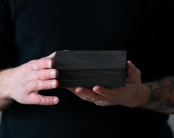 Wooden Storage Box with Magnetic Lid - Ideal for Tidily Organizing Keepsakes, Jewelry, and Various Treasures, Elegant Wood Design