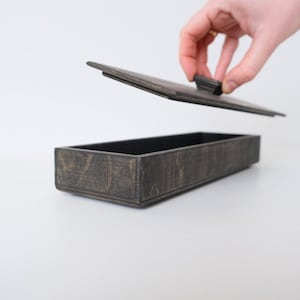 Wooden Incense Storage Box - Solution for Incense Sticks, Ideal for Creating a Calm and Meditative Atmosphere, Incense Stick Organizer