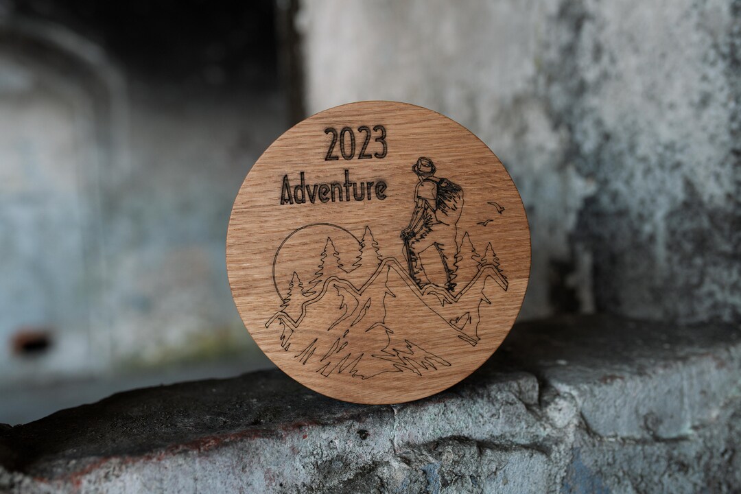 Adventure Memory Box, Rustic Wooden - Personalized Keepsake Chest for ...