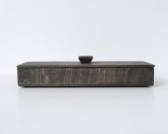 Wooden Incense Box - Elegant Storage Box for Incense, Perfect for Meditation and Relaxation Spaces, Incense Stick Box