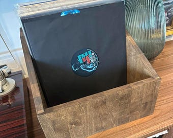 holder wood vinyl, Vinyl record storage box, Lp stand, Lp storage lp holder wood vinyl lp storage lp storage box record holder, Vinyl rack